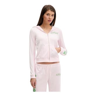 Juicy Couture Angel Hoodie - Dames - Vesten met rits - Roze - M - Hoodies & sweatvesten