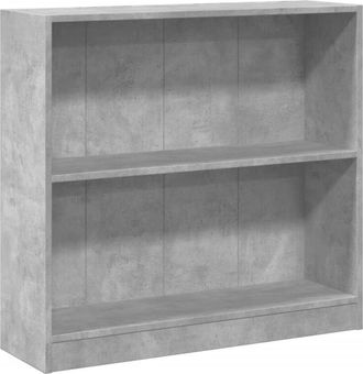 vidaXL Estanter&iacute;a De Madera Contrachapada Gris Hormig&oacute;n 80x24x75 Cm Vidaxl