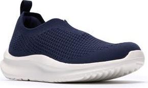 Clarks Solevana Knit Slip-On Sneaker in Navy at Nordstrom Rack, Size 7.5