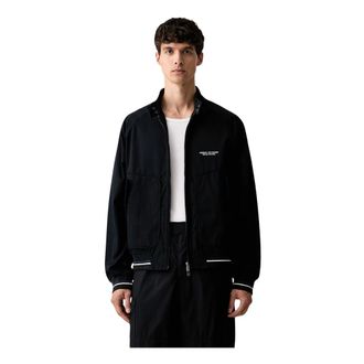 A|X Armani Exchange Jassen, Heren, Zwart, XL, Katoen, Harrington Jas