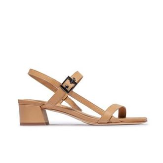 Bernardo Jinji Low Heel Sandal in Dune at Nordstrom, Size 7.5
