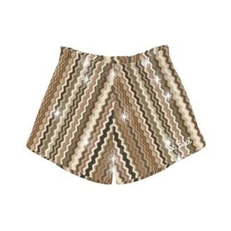 MC2 Saint Barth Dames, Korte broeken, Veelkleurig, Maat: S