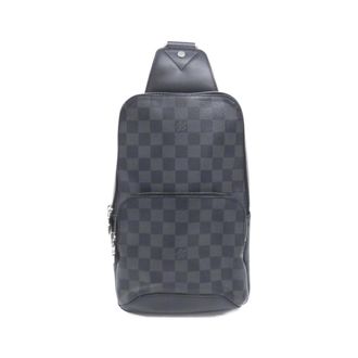 Louis Vuitton Graphite Coated Canvas Shoulder Bag (Pre-Owned)