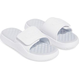 Under Armour UA Ignite Pro 8 Water Resistant Slide Sandal in White at Nordstrom, Size 10