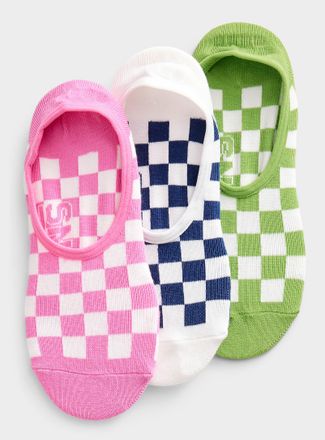Vans Womens Patterned foot liners 3-pack
