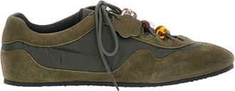 Cecilie Bahnsen Blaise Sneakers Suede Nylon