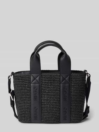 HUGO BOSS Henkeltasche aus Papier Modell BECKY ST_MINI TOTE in Black, Gr&ouml;&szlig;e 1