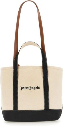Palm Angels Klassieke Logo Tote Bag - Dames - Shoppers - Veelkleurig - ONE Size - Katoen - Tassen