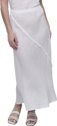DKNY Pull On Linen Skirt
