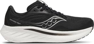 Saucony Womens Ride 18 - Running Shoes Black/White Size 10.0