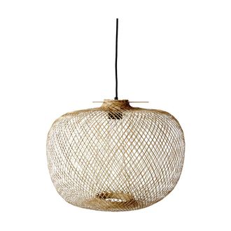 Bloomingville L&aacute;mpara Colgante Lunugala De Bamb&uacute; Bloomingville 42 Cm De Di&aacute;metro