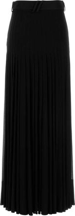 Burberry Womens Skirts Black Viscose