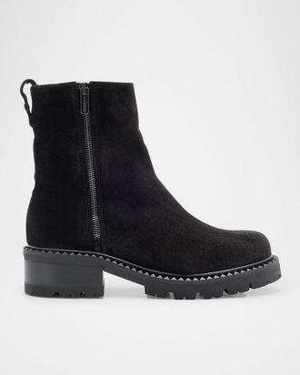 La Canadienne Crew Waterproof Suede Ankle Boots