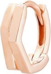 Repossi Antifer 2-Row Hoop Earring in Rose Gold at Nordstrom