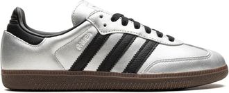 adidas Samba OG Silver Metallic/Black/Gum sneakers - women - Leather - 9.5