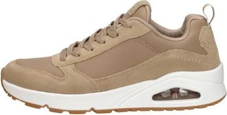 Skechers Uno - Stacre - Heren - Sneakers - Beige - 40 EU - Leer - Schoenen