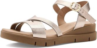 Eric Michael Nicola Womens Sandals Gold : EU 40 (US Womens 9.5-10) M (B), Leather