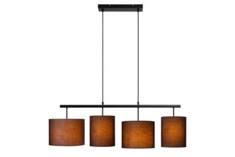 Netlighting Lucide MAYA Pendant light 4xE27 Black
