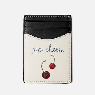 Duke + Dexter Duke + Dexter, Unisex Dean Cherry Card Holder, Size