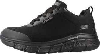 Skechers Heren, Schoenen, Zwart, Maat: 44 EU Synthetisch