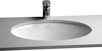 Vitra Lavabo Bajo Encimera Vitra S20 De 52 Cm Con Repisa Para Grifer&iacute;a