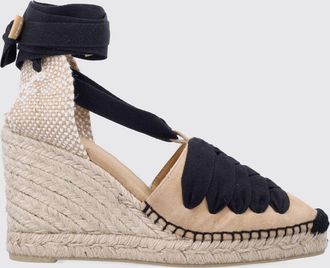 Castaner Espadrillas Curtis Casta&ntilde;er in camoscio e canvas