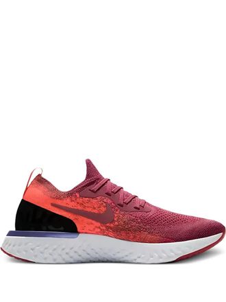 Nike Epic React Flyknit Vintage Wine sneakers - women - Fabric/flyknit/Rubber - 6.5 - Red