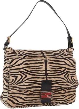 Fendi Borsa a Spalla Vintage Pre-owned - - Pre-owned - Donna - Beige - ONE SIZE