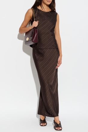 Sams&oslash;e & Sams&oslash;e Saagneta Skirt, Womens, Brown