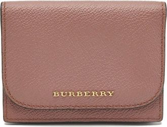 Burberry Leren portemonnee - Roze