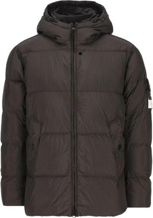 Stone Island Jassen - Heren - Winterjassen - Grijs - L - Jassen