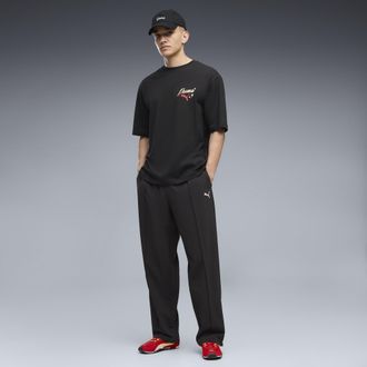 Puma Pantaloni Essentials comodi ed elasticizzati da uomo, Abbigliamento, Nero, XXL