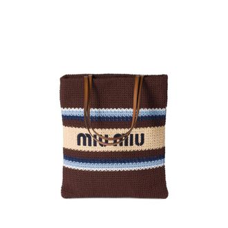 Miu Miu Crochet Tote Bag