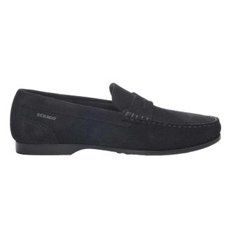 Sebago Mens Byron Suede Loafers (Blue Navy) - Size UK 7