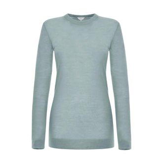 Malo Maglione Girocollo Azzurro - - Knitwear - Donna - Blu - M