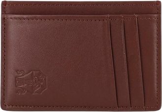 Brunello Cucinelli Portafoglio porta carte in pelle - - Accessories - Uomo - Marrone - ONE SIZE