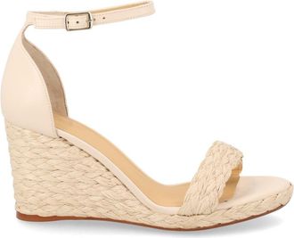 Castaner Woven Raffia Braided Wedge Sandals