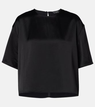 Leset Barb satin T-shirt
