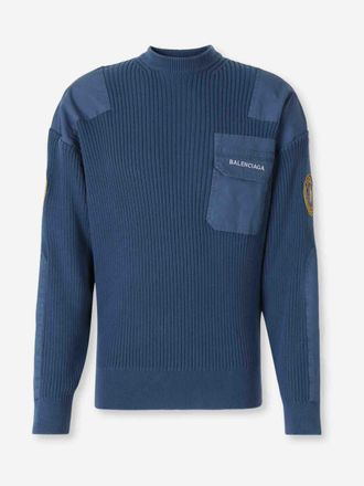 Balenciaga Round Neck Sweater