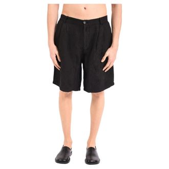 Andrea Ya'aqov Casual Shorts, male, Black, Size: 2XL Casual Shorts