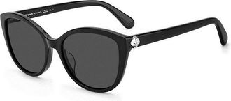Kate Spade New York Hensley/G/S Asian Fit 807/IR Womens Sunglasses Black Size 55