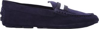 Bally Mens Midnight Kansan-U Calf Suede Driving Shoes, Brand Size 11 ( US Size 12 )