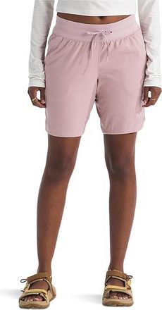 The North Face Aphrodite Motion Bermuda Shorts Womens Shorts Metal Pink : 2XL 8, Nylon/Elastane