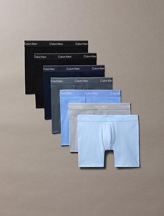 Calvin Klein Pack de 7 B&oacute;xers ajustados - Icon Cotton Stretch
