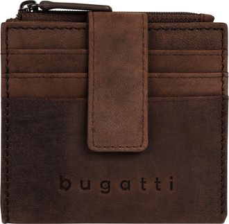 Bugatti Geldb&ouml;rse BUGATTI LUCA, Herren, braun, Leder, vintage, Kleinlederwaren Geldb&ouml;rse, echt Leder