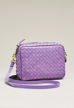 Clare Vivier Woven Midi Crosbody Bag