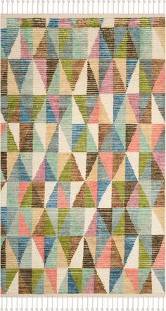 Safavieh Kenya Hand Made Area Rug, Multi Contemporary Style Non-Shedding