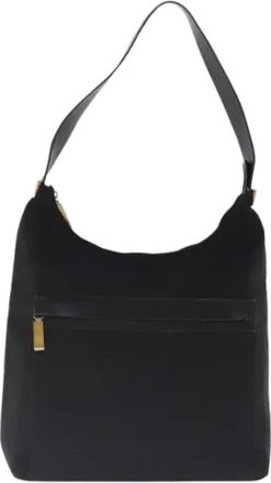 Ferragamo Pre-owned Canvas shoulder-bags - Dames - Vintage Schoudertas - Bruin - ONE Size - Vintage