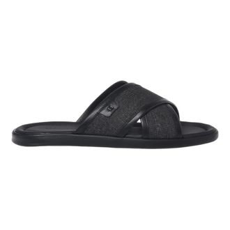 Baldinini Denim Mule - male - Baldinini - Sliders - Black - 6 1/2 UK - Shoes