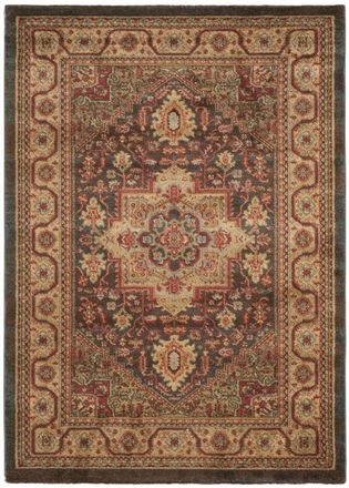 Safavieh Alfombra azul marino/beige 122 x 170 cm